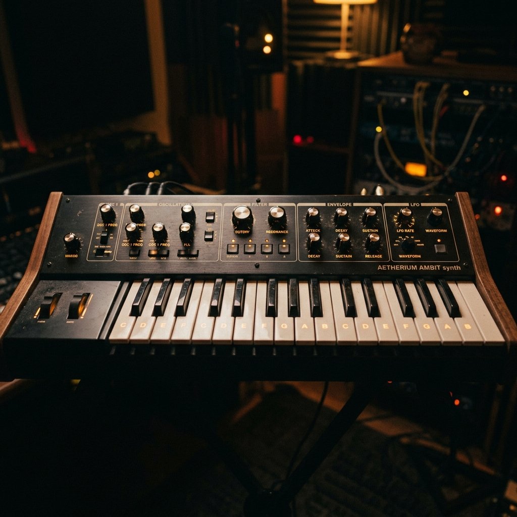 Rhythm Theory Academy Hero Background - Keyboard
